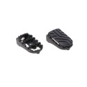 Kit reposapiés ION Negro. Honda XL650V / XL700V, Moto Mori. X-Cape.