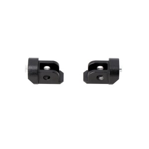 Kit de fijación para reposapiés ION Negro. Honda NT1100 (21-), XL750 (22-).