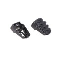 Kit reposapiés EVO Negro. Modelos Honda / Suzuki / KTM.
