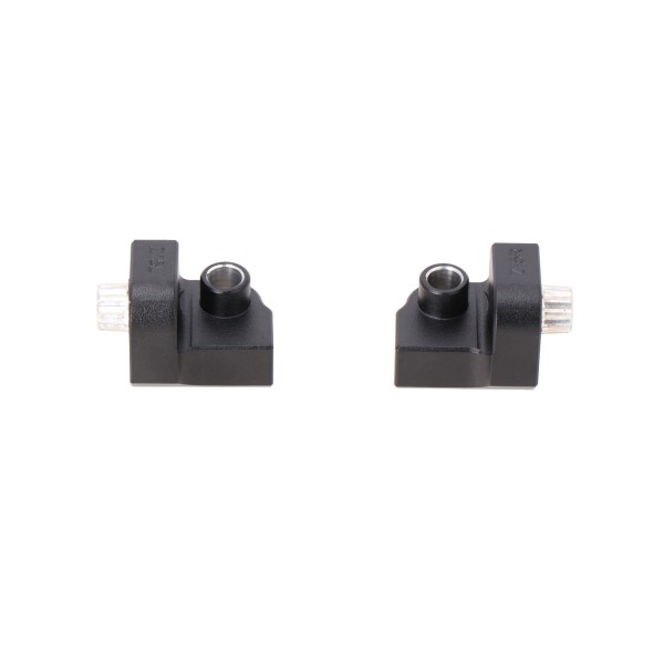 Kit de fijación para reposapiés EVO Negro. Yamaha Ténéré 700 Modelle (19-).