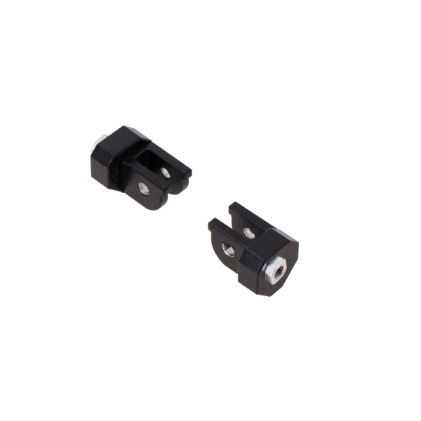 Kit de fijación para reposapiés ION Negro. BMW R1200/R1250, R. E. Himalayan (21-).