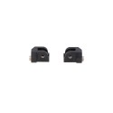 Kit de fijación para reposapiés ION Negro. BMW R 12 G/S (25-).