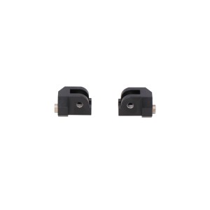 Kit de fijación para reposapiés ION Negro. BMW R 12 G/S (25-).