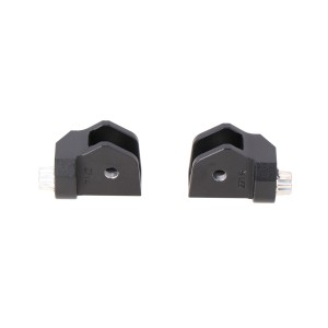 Kit de fijación para reposapiés EVO Negro. BMW R1100GS R1150GS/Adv. R1200GS (93-12).