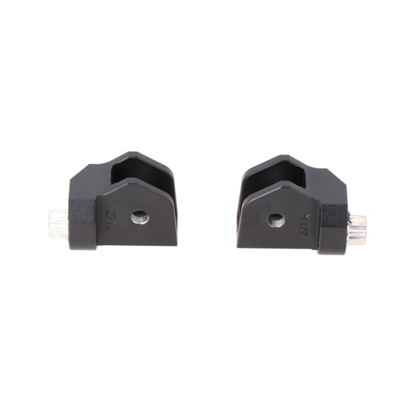 Kit de fijación para reposapiés EVO Negro. BMW R1100GS R1150GS/Adv. R1200GS (93-12).