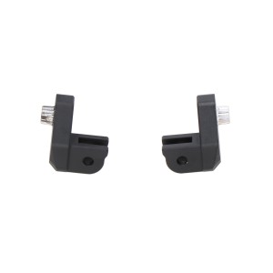 Kit de fijación para reposapiés EVO Negro. Triumph Tiger Sport 660 / 800 (24-).