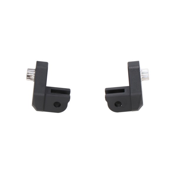 Kit de fijación para reposapiés EVO Negro. Triumph Tiger Sport 660 / 800 (24-).