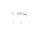 Puntera para palanca de cambios Plata moteado. Incl. extensión.