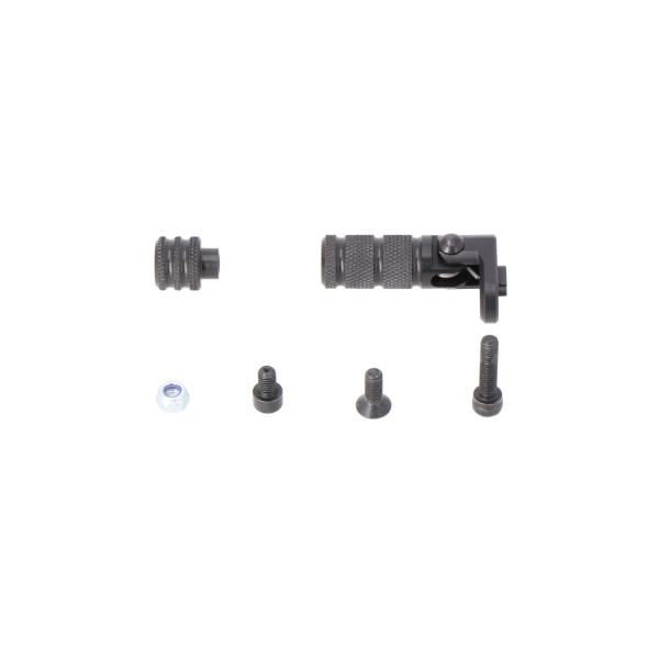 Puntera para palanca de cambios Negro moteado. Incl. extensión.