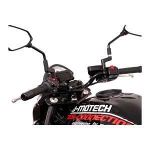 Kit adaptador Zumo Negro. Soporte GPS antisacudid Nonshock/QUICK-LOCK