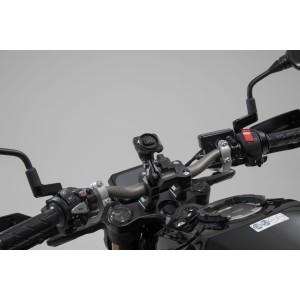 Kit de fijación universal GPS con T-Lock Incl. brazo 2". Para manillar/fijación espejo