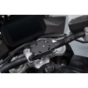 Soporte GPS para manillar Negro. Modelos BMW.