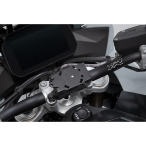 Soporte GPS para manillar Negro. Modelos BMW.