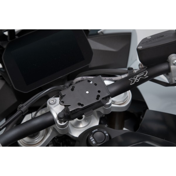 Soporte GPS para manillar Negro. Modelos BMW.