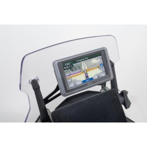 Soporte GPS para salpicadero Negro. CFMoto 800MT (21-), 800MT Explore (24-).