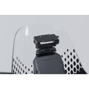 Soporte GPS en salpicadero Negro. Ducati DesertX (22-) / Rally (23-).