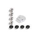 Kit adaptador STEEL-RACK de SW-MOTECH Negro. Para STEEL-RACKS.