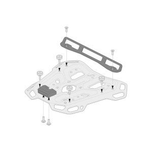Kit de adaptadores para ADVENTURE-RACK Negro. Para Shad 2.