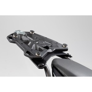 Placa adaptadora para portaequipaje STREET-RACK Para TRAX topcase ADV/ION/EVO. Negro.