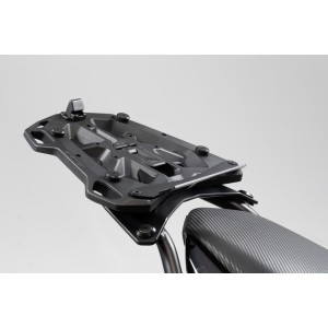 Placa adaptadora para portaequipaje STREET-RACK Para Givi/Kappa con Monolock. Negro.