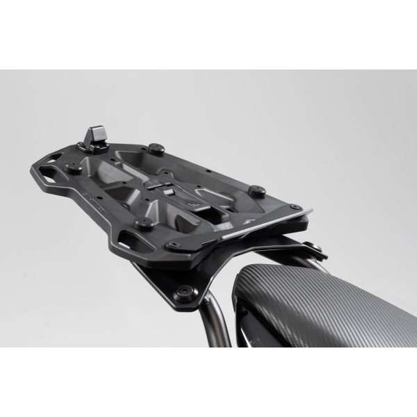 Placa adaptadora para portaequipaje STREET-RACK Para Givi/Kappa con Monolock. Negro.