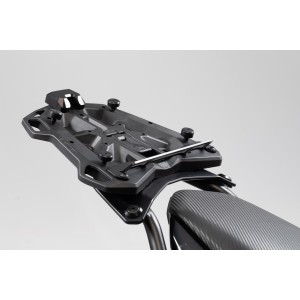 Placa adaptadora para portaequipaje STREET-RACK Negro. Para Shad 2.