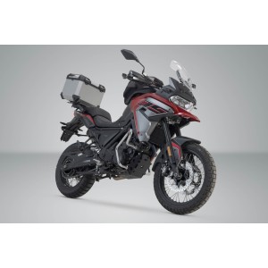 Sistema TRAX ADV topcase Plateado. Voge 650 DS/X (22-).