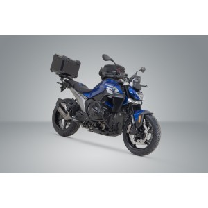 Sistema topcase TRAX ADV Plateado. BMW R 1300 R / R 1300 RS (25-).