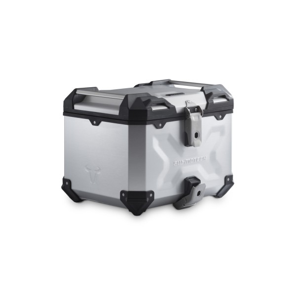 Sistema topcase TRAX ADV Plateado. BMW R1200GS Adv / R1250GS / F850GS Adv.