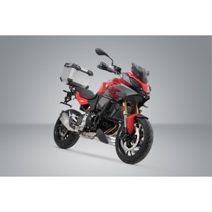 Sistema topcase TRAX ADV Plateado. BMW F 900 R / XR (19-).