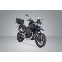 Sistema topcase TRAX ADV Negro. Moto Guzzi V85 Strada (24-).