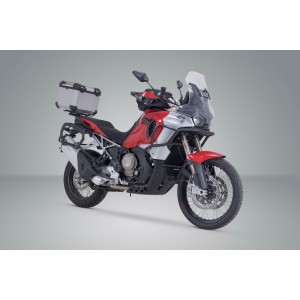 Sistema topcase TRAX ADV Plateado. MV Agusta Enduro Veloce (24-).