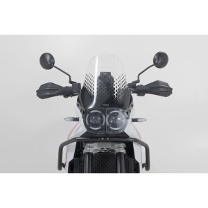 Kit de protectores de manos Adventure Negro. Ducati DesertX / Rally, CFMoto 800MT-X.