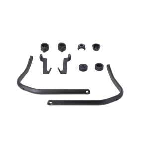 Kit de montaje para protectores de manos Negro. Modelos Ducati / KTM.