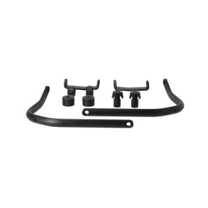 Kit de montaje para protectores de manos Negro. Ducati DesertX / Rally, CFMoto 800MT-X.