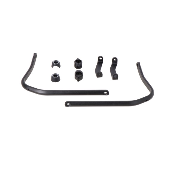 Kit de montaje para protectores de manos Negro. BMW F700GS/F800GS, Yam XT1200Z Supe Ténéré.