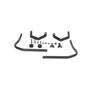 Kit de montaje para protectores de manos Negro. Voge DS625X (24-), DS800X Rally (25-).