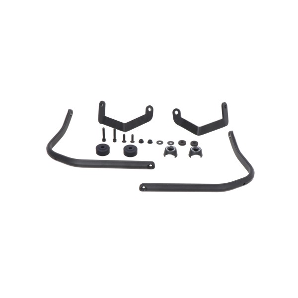 Kit de montaje para protectores de manos Negro. Voge DS625X (24-), DS800X Rally (25-).