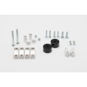 KOBRA kit de protectores para cubre puños Negro. Ducati Multistrada 1200/ S/ Enduro, 1260.