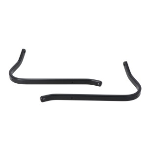 Kit de fijación de protectores de manos Negro. Kawasaki KLR 650 (22-).