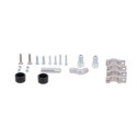 Kit de fijación de protectores de manos Negro. Harley-Davidson Pan America (21-).