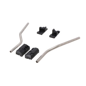 Barras separadoras para alforjas BLAZE Schwarz. Triumph Street Triple 765 (19-).