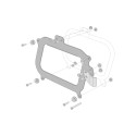 Kit adaptador para soportes originales GIVI Negro. Para maleta lateral TRAX. Por pares.