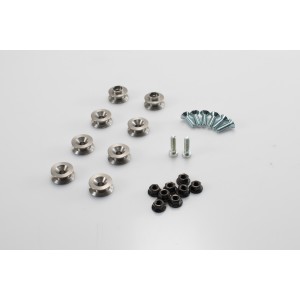 Kit adaptador para soporte lateral PRO Para maletas laterales AERO ABS. Para 2 maletas.