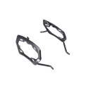Soporte lateral PRO Negro. Honda CB500X, CB500F, CBR500R, NX500.