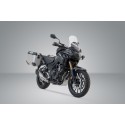 Sistema de maletas TRAX ADV Plateado. 37/37 l. CB500X, CB500F, CBR500R, NX500.