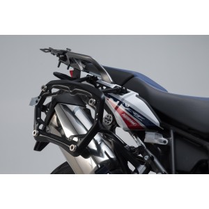 Sistema de maletas rigidas DUSC Negro. 41/33 l. CRF1000L Africa Twin (15-17).