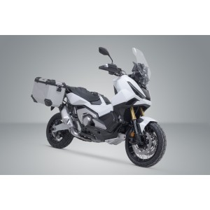 Sistema de maletas TRAX ADV Plateado. 45/45 l. Honda X-ADV (24-).