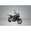 Sistema de maletas TRAX ADV Plateado. 45/45 l. Honda NC750X/XD (20-).