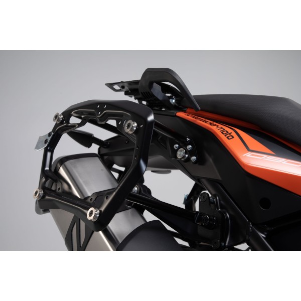 Soporte lateral PRO Negro. KTM 1050/1090/1190 Adv,1290 SAdv.